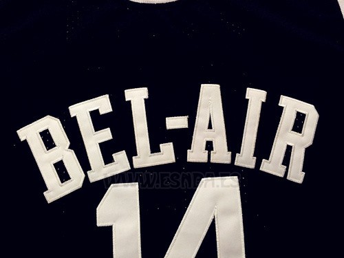 Camiseta Pelicula Bel-Air Academy Smith #14 Negro